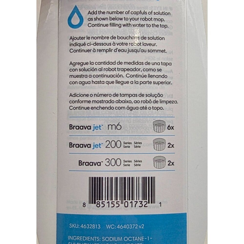 New - iRobot Braava Jet Hard Floor Cleaning Solution, 16 fl oz - Picture 4 of 5